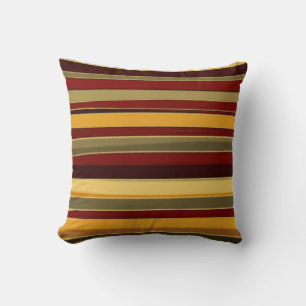 Retro Strip farbige Paint Art Design Abstrakt Kissen