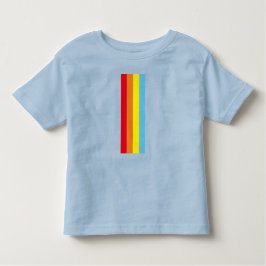 Retro Stripes Kleinkind's T - Shirt (Navy Blue Mul