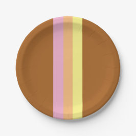 Retro Stripes Paper Teller (Orange Multi)