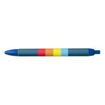 Retro Stripes Stifte (Navy Blue Multi)