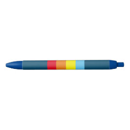 Retro Stripes Stifte (Navy Blue Multi) Kugelschreiber