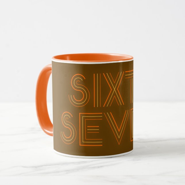 Retro Style 67 Tasse (Vorderseite Links)