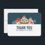 Retro Style Cupcakes Sweet Leckereien Vielen Dank Dankeskarte<br><div class="desc">Party danke Ihnen Karte mit einem Haufen köstlich aussehende Kuchen mit Wirbel und Kirschen und leckeren Zuckerguss. Der Illustrationsstil verleiht ihm ein klassisches Retro-Gefühl. Die Rückseite hat eine Nachricht,  die Sie personalisieren können.</div>