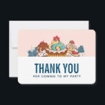 Retro Style Cupcakes Sweet Leckereien Vielen Dank Dankeskarte<br><div class="desc">Party danke Ihnen Karte mit einem Haufen köstlich aussehende Kuchen mit Wirbel und Kirschen und leckeren Zuckerguss. Der Illustrationsstil verleiht ihm ein klassisches Retro-Gefühl. Die Rückseite hat eine Nachricht,  die Sie personalisieren können.</div>