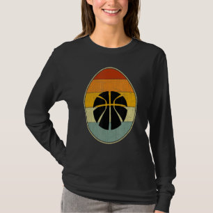 Retro Style Easter Egg Grafischer Ostertag Basketb T-Shirt