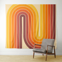 Retro-Style geometrisches Design der 70er Jahre