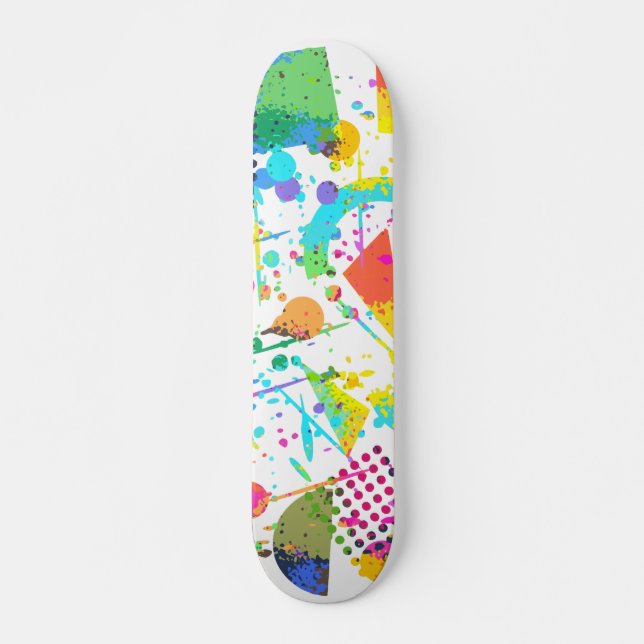 Retro Style Grunge im Stil der 90er Jahre Skateboard (Vorne)