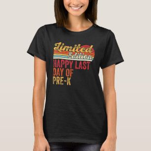 Retro Style Happy Letzten Tag vor dem K Lehrer Stu T-Shirt