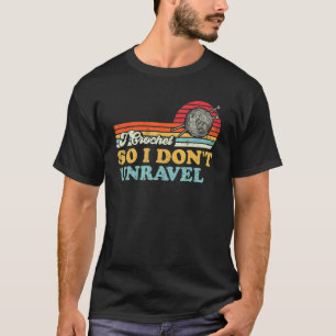Retro Style I Crochet, damit ich kein Crochetin au T-Shirt
