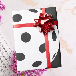 Retro Style Neon Black Themed Pickleball Geburtsta Geschenkpapier