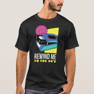 Retro Style Old School lehnen mich zurück bis in d T-Shirt