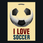 Retro Style Pop Art Basketball Motivierend Fußball Poster<br><div class="desc">I Liebe Fußball Popular Sports - Fußball / Fußball Motivierend Kunstwerke</div>