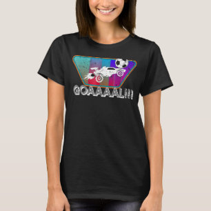 Retro Style Rocket Rc Soccer Auto Funny Gamer T-Shirt