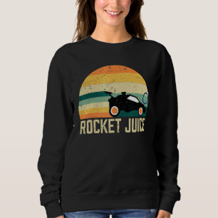 Retro Style Rocket Rc Soccer Car League Gamer Sweatshirt