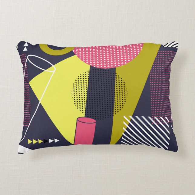 Retro style texture, pattern design. art,abstract, dekokissen (Vorderseite)