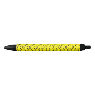 Rétro stylo jaune de visage