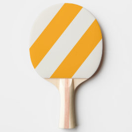 Retro Sun kissed drei fette Streifen Tischtennis Schläger