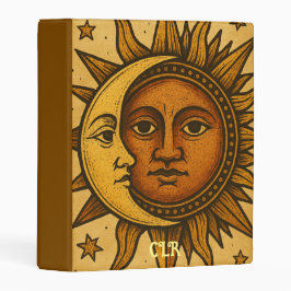 Retro Sun und Mond personalisieren