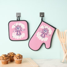 Retro Sunflower Cartoon Quote Pink