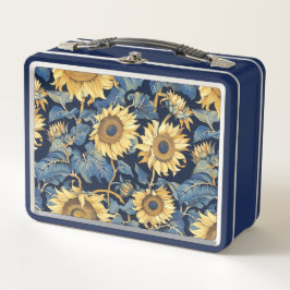 Retro Sunflower Lunchbox