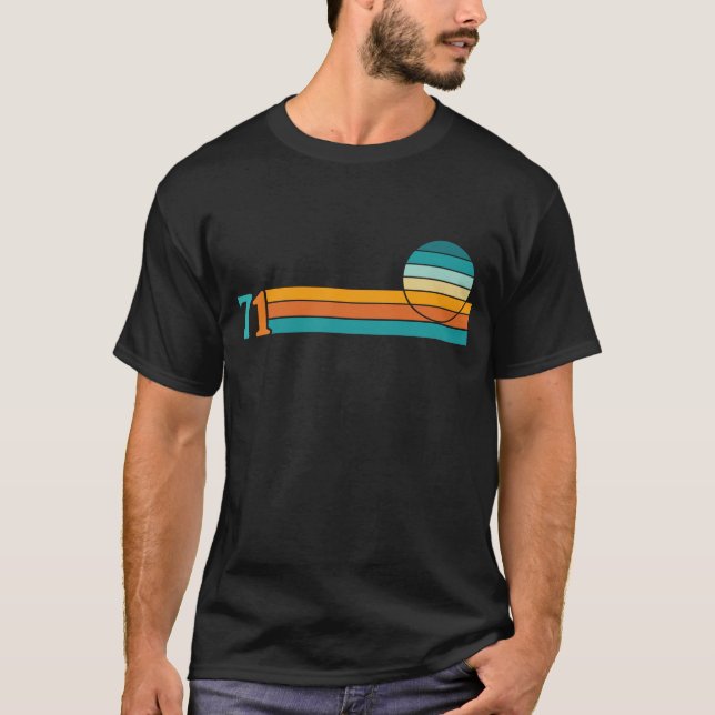 Retro Sunset 71 T-Shirt (Vorderseite)