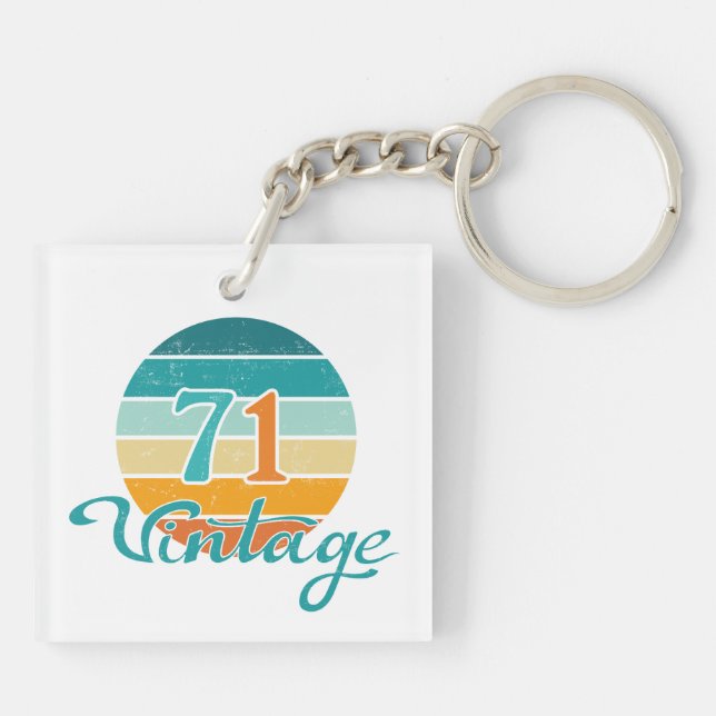 Retro Sunset 71 Vintage en détresse (Dos)