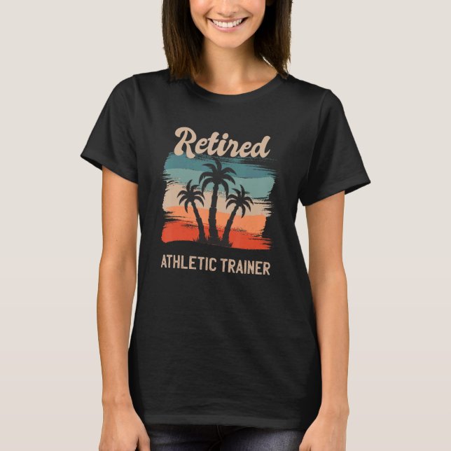 Retro Sunset Beach Rentirement Zitat Renaissance A T-Shirt (Vorderseite)