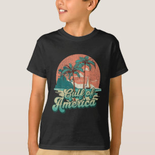Retro Sunset Beach Vibes - Golf von USA, Amerika T-Shirt