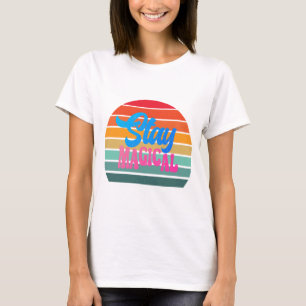 Retro Sunset Bleibe Magical T-Shirt