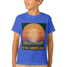 Retro Sunset Favorit Child T - Shirt