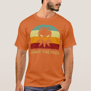 Retro Sunset Kermit The Frog T-Shirt
