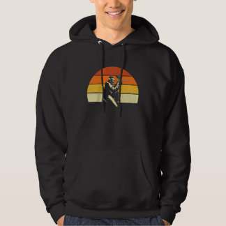 Retro Sunset Paintballer  Paintballing Tactical Sp Hoodie
