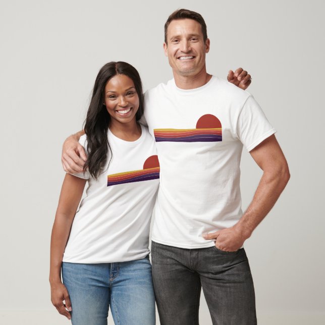 Retro Sunset. T-Shirt (Unisex)