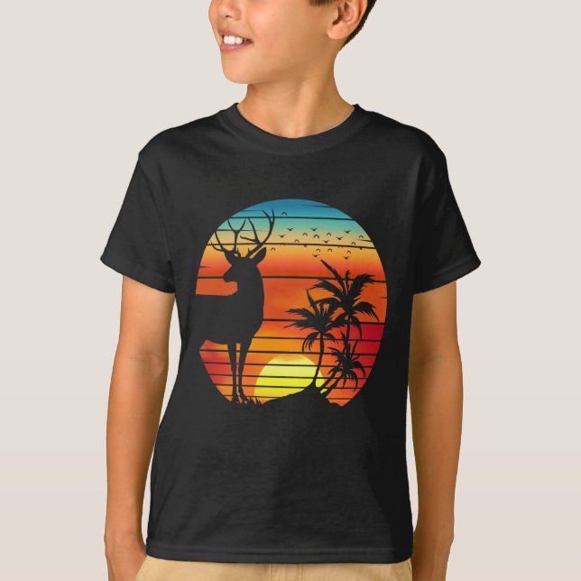RETRO SUNSET T-Shirt (Vorderseite)