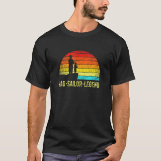 Retro Sunset Vater Sailor Legend T-Shirt