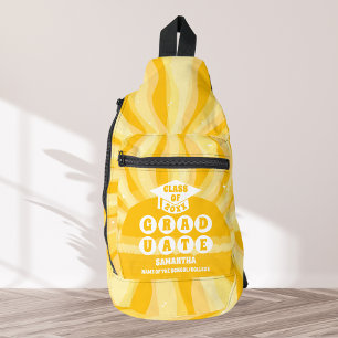 Retro Sunshine Abschluss Crossbody Bag