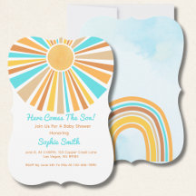 Retro Sunshine Boho Regenbogen, hier kommt der Soh