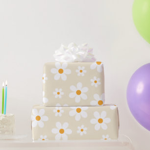 Retro Super Daisy Tan cadeau Anniversaire Papier d