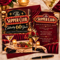 Retro Supper Club 60. Geburtstag