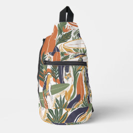 Retro Surf Club Crossbody Bag