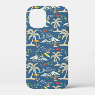 Retro Surf Tropical Pattern Case-Mate iPhone Hülle