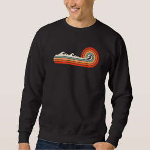 Retro-Surfdesign-Liebe der 80er Jahre zum Surfen Sweatshirt