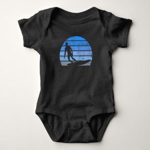 Retro Surfen Baby Strampler