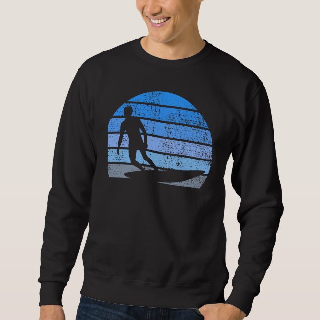 Retro Surfing Sweatshirt (Vorderseite)