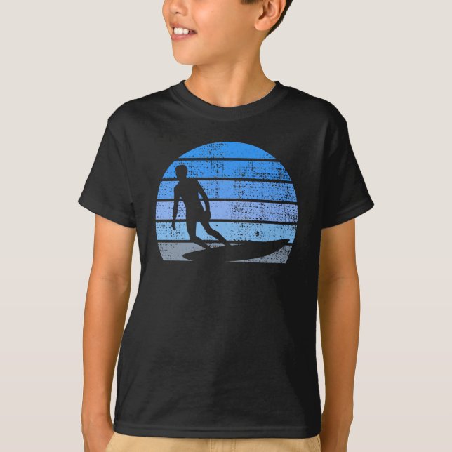Retro Surfing T-Shirt (Vorderseite)