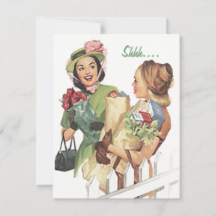 Retro Surprise Party Pour Toutes Les Invitations