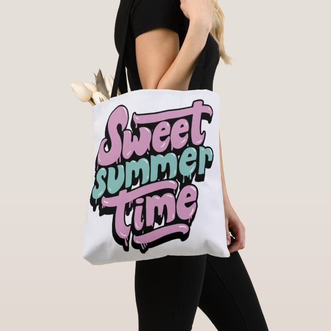 Retro süße Sommerzeit Tasche (Von Nahem)