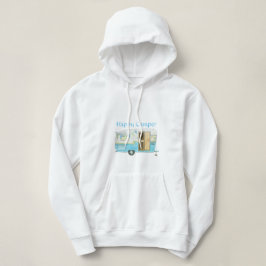 Rétro sweat - shirt à capuche de remorque de