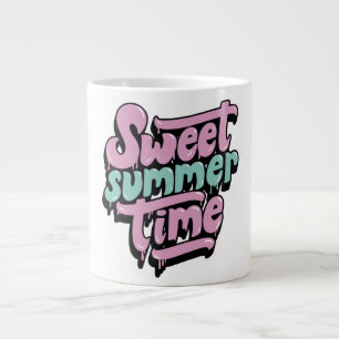 Retro Sweet Summer Time Jumbo-Tasse