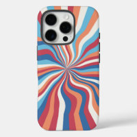 Retro Swirl Art Abstrait iPhone / coque ipad